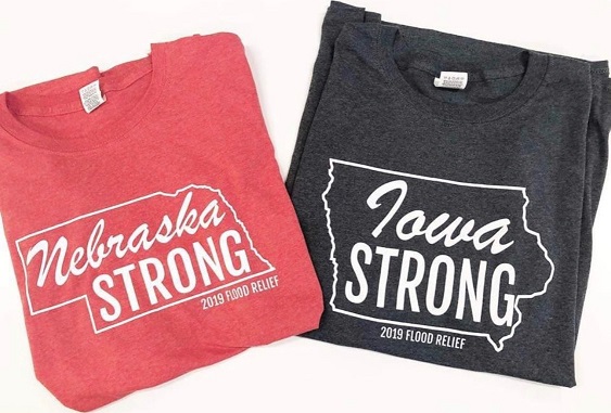 Nebraska-Strong Flood T Shirts Nebraska-Strong Flood T Shirts